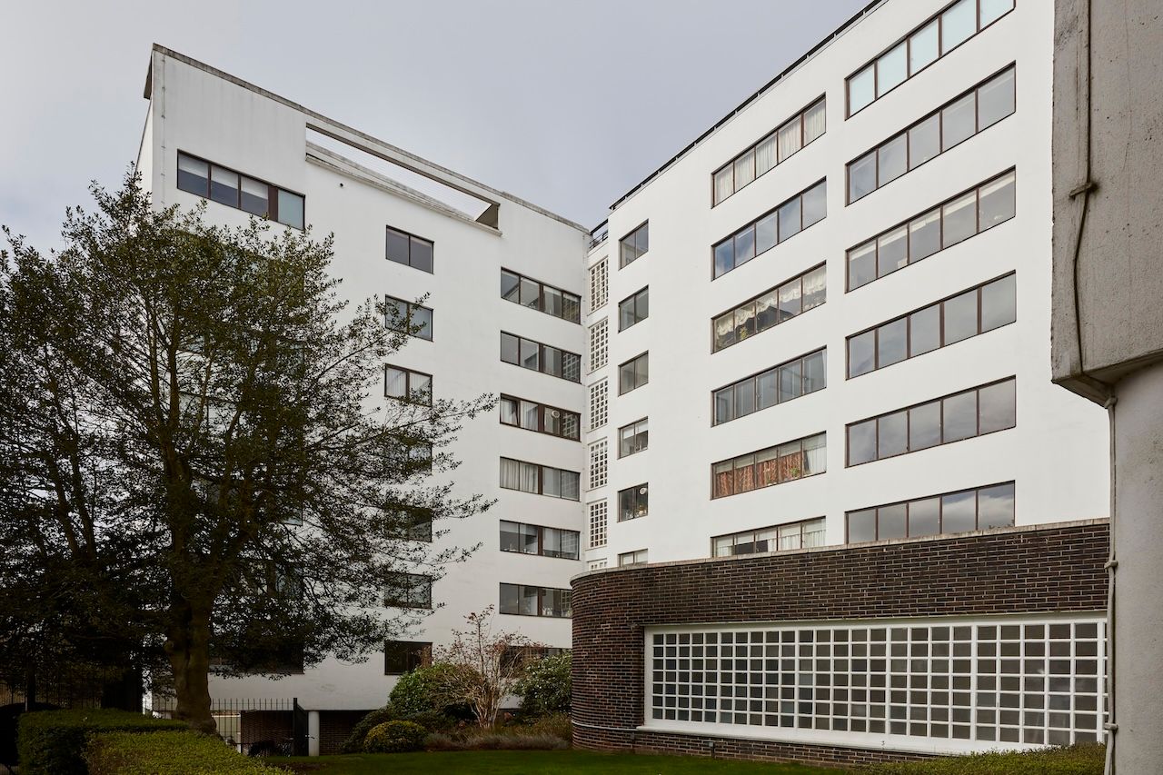 Renovation works in Highpoint I, Grade I Listed Building in Highgate, London